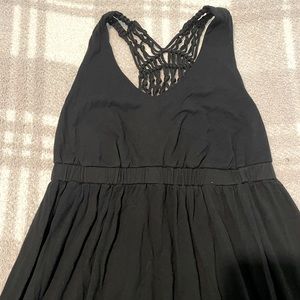 Black crochet racer back maternity maxi dress. Size xs. Liz Lange maternity